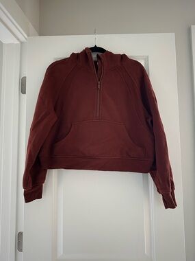 CRZ Yoga sweatshirt in rust brown